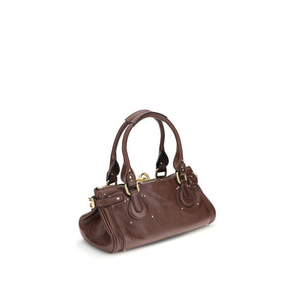Chloé Bordeaux Leather Paddington Bag