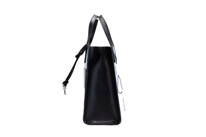Marc Jacobs Grind Mini Blue Heaven Colorblock Leather Tote Crossbody Bag