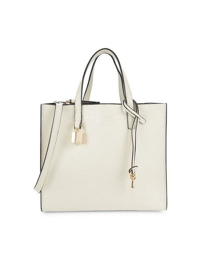 Marc Jacobs Women's Mini Pebbled Tote - Marshmallow