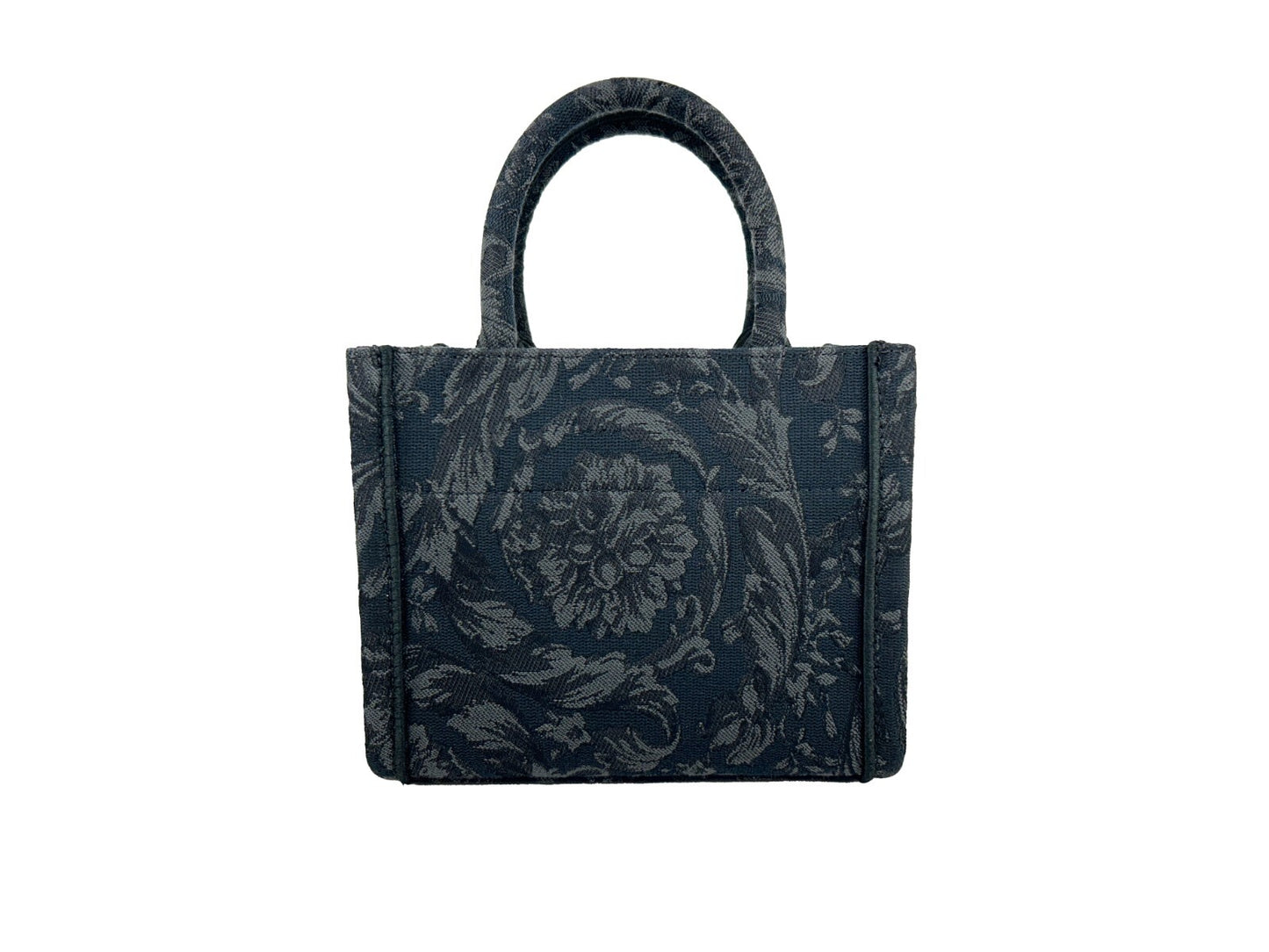 Versace Women’s Extra Small Athena Shopping Bag in Black