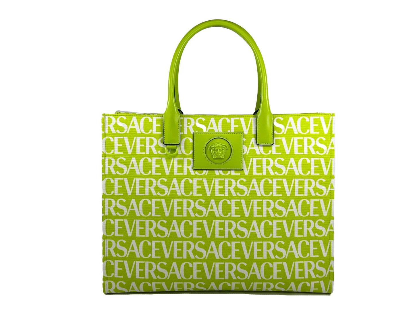 Versace Medusa Large Canvas Tote Bag