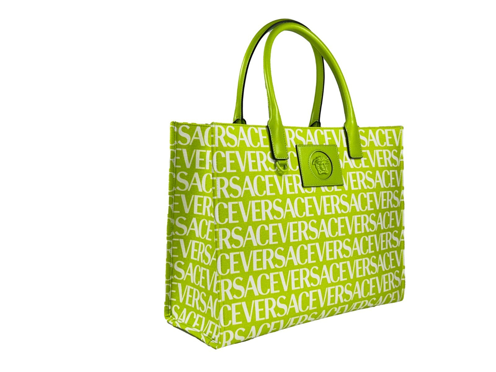 Versace Medusa Large Canvas Tote Bag