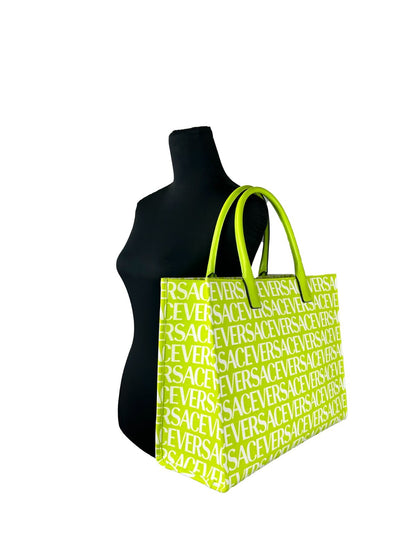 Versace Medusa Large Canvas Tote Bag