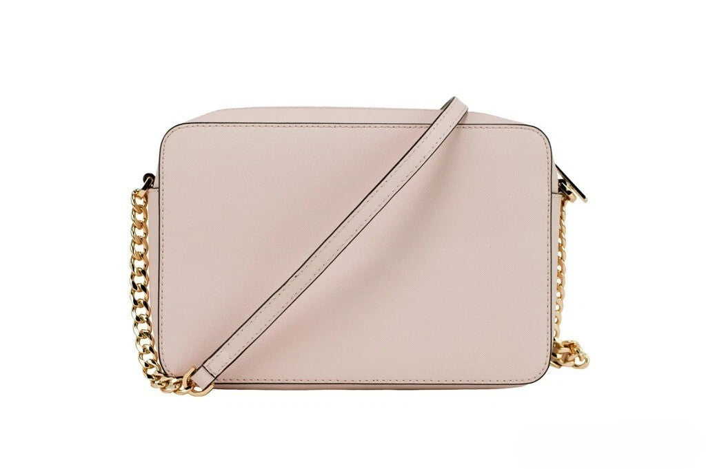 Michael Kors Adult Saffiano Leather East West Crossbody Handbag - Blush