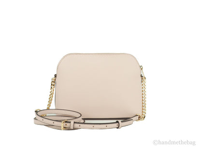 Michael Kors Women’s Jet Set Travel Dome Leather Crossbody Bag