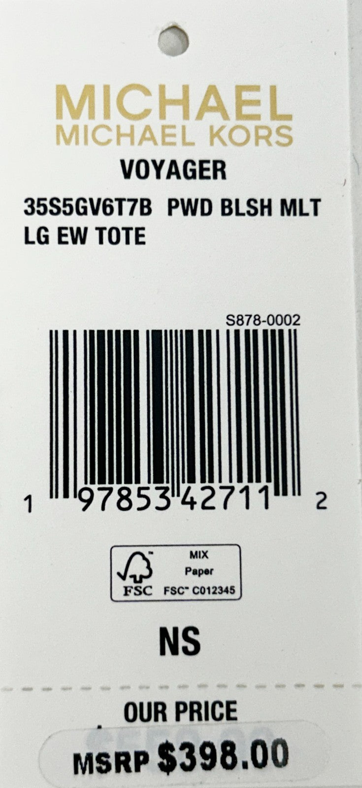 Michael Kors Voyager Large East West Tote Bag