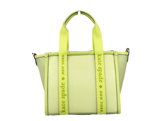 Kate Spade Canvas Kip Small Tote Crossbody Bag - Melon Rind