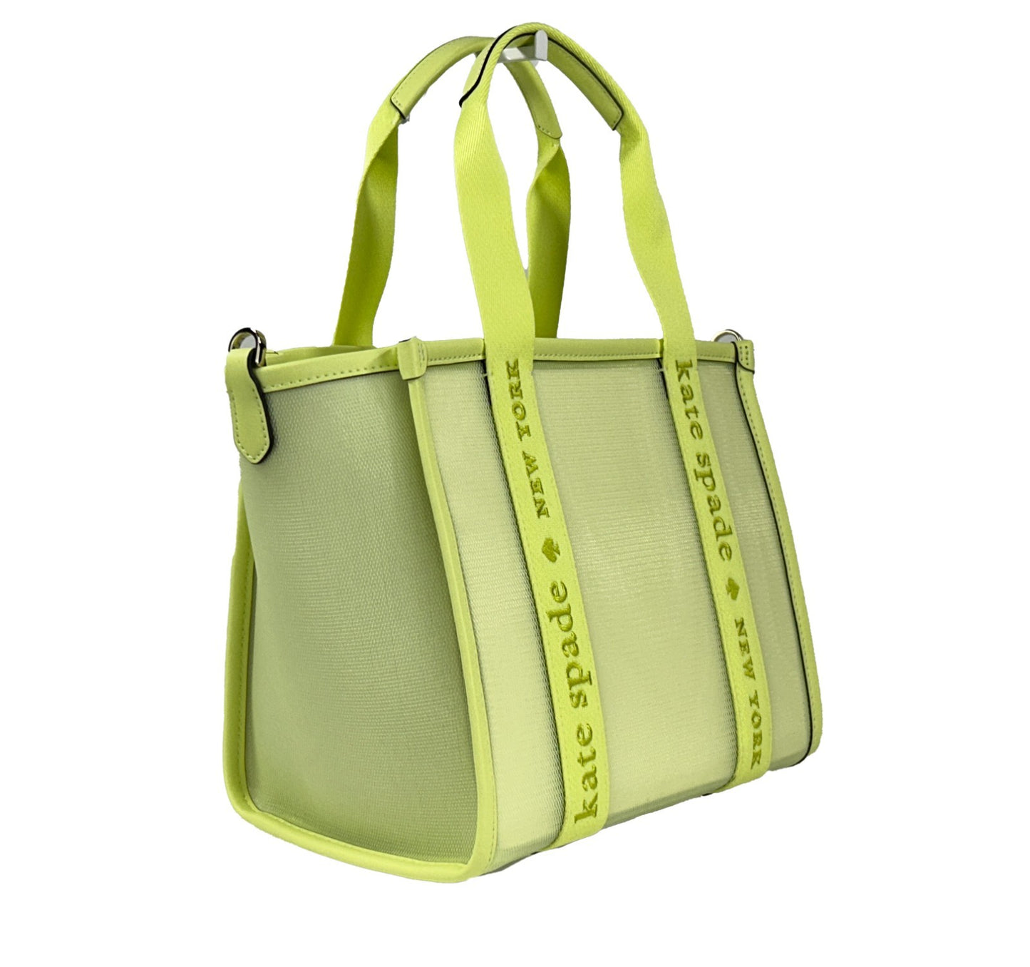 Kate Spade Canvas Kip Small Tote Crossbody Bag - Melon Rind