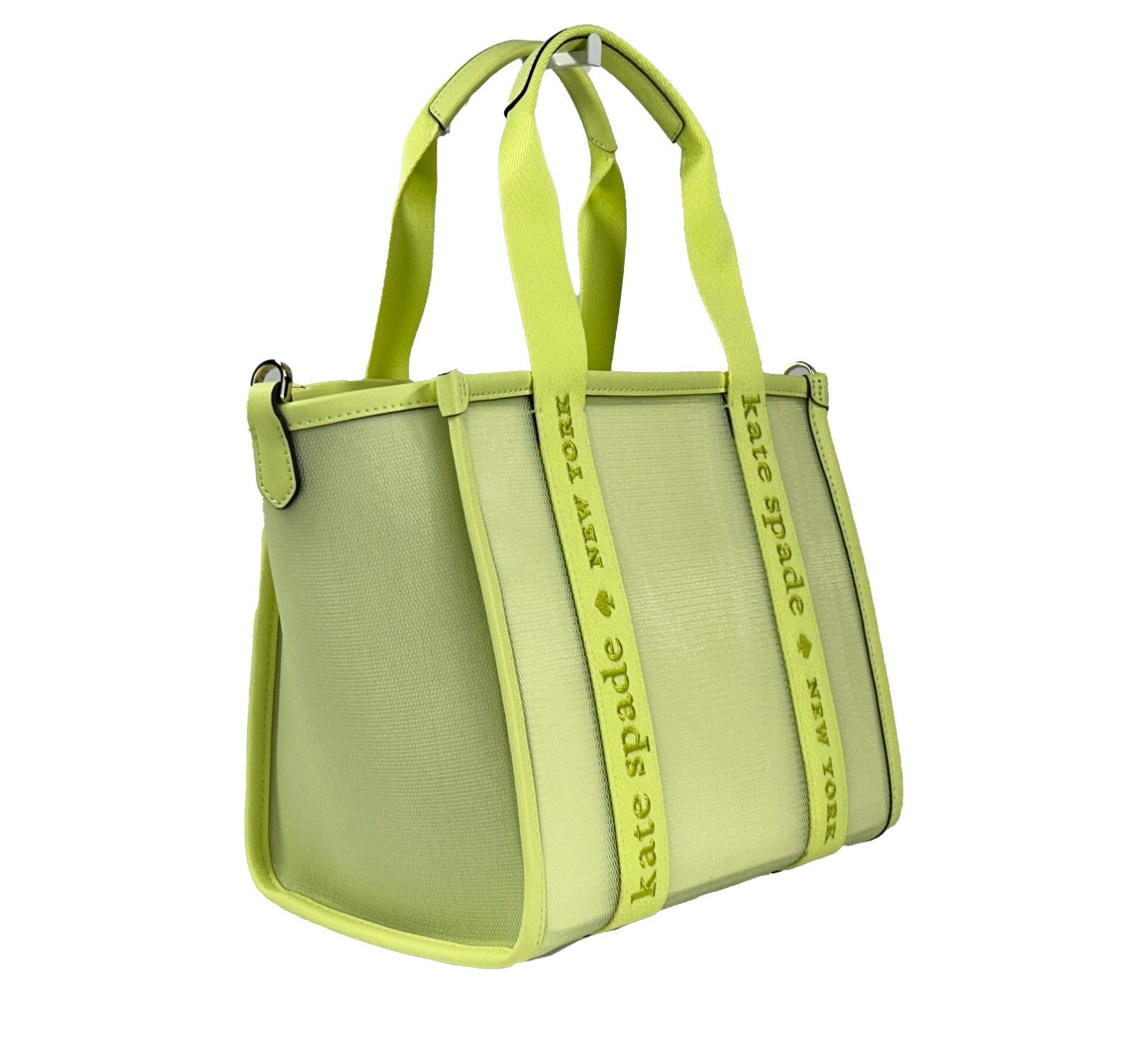 Kate Spade Canvas Kip Small Tote Crossbody Bag - Melon Rind