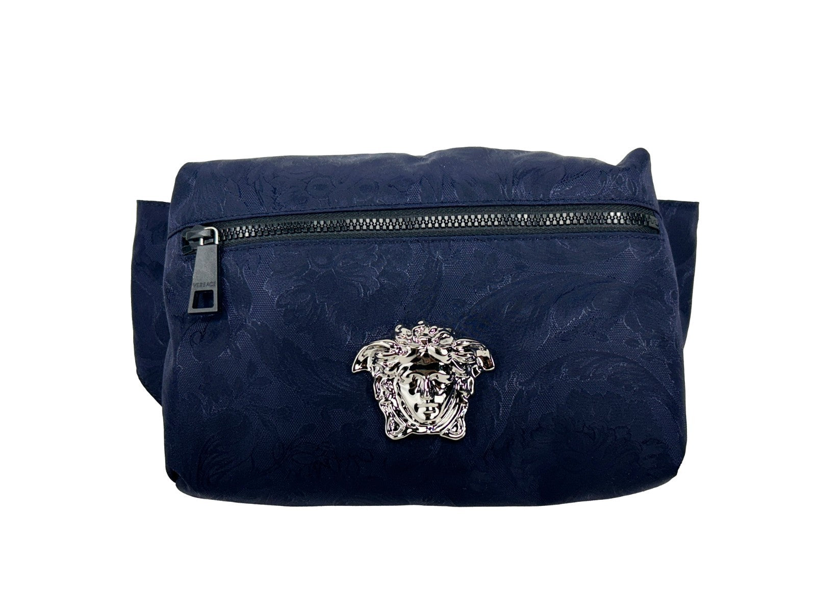 Versace Medusa Navy Nylon Belt Bag - The Ultimate Statement Accessory