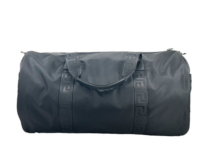 Versace Medusa Large Nylon Duffle Bag - Black