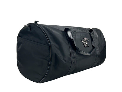 Versace Medusa Large Nylon Duffle Bag - Black