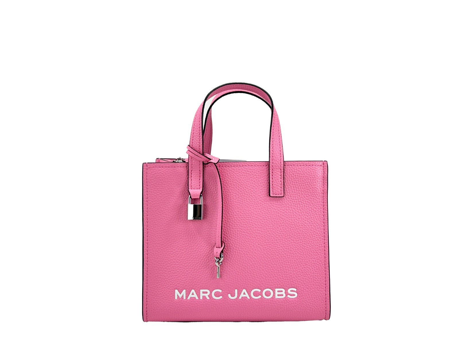 Marc Jacobs Mini Grind Pink Leather Crossbody Bag