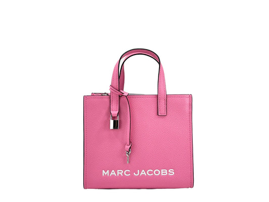 Marc Jacobs Mini Grind Pink Leather Crossbody Bag