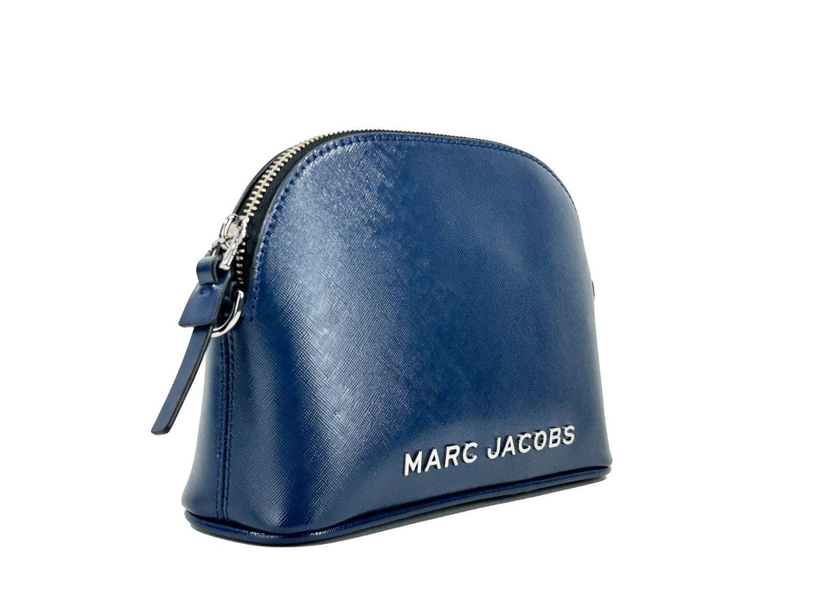Marc Jacobs Small Dome Leather Crossbody Bag in Azure Blue