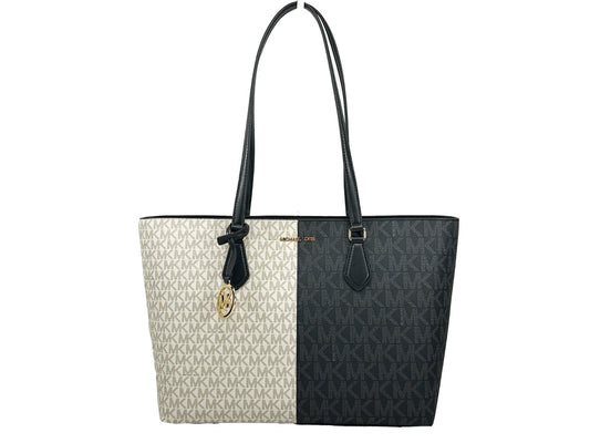 Michael Kors Sheila Large Signature Tote Bag - Black Multi