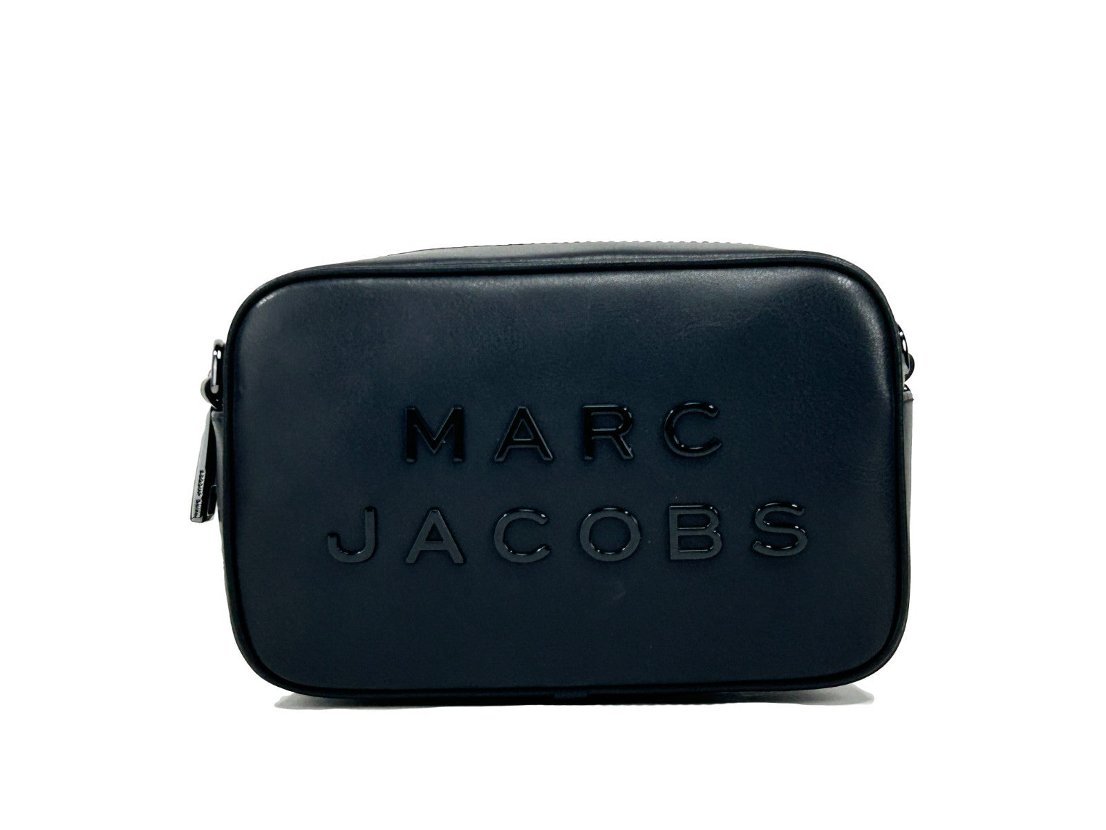 Marc Jacobs Flash Leather Camera Crossbody Bag - Black