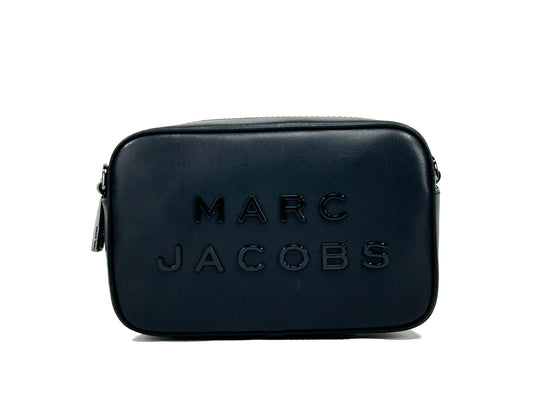 Marc Jacobs Flash Leather Camera Crossbody Bag - Black