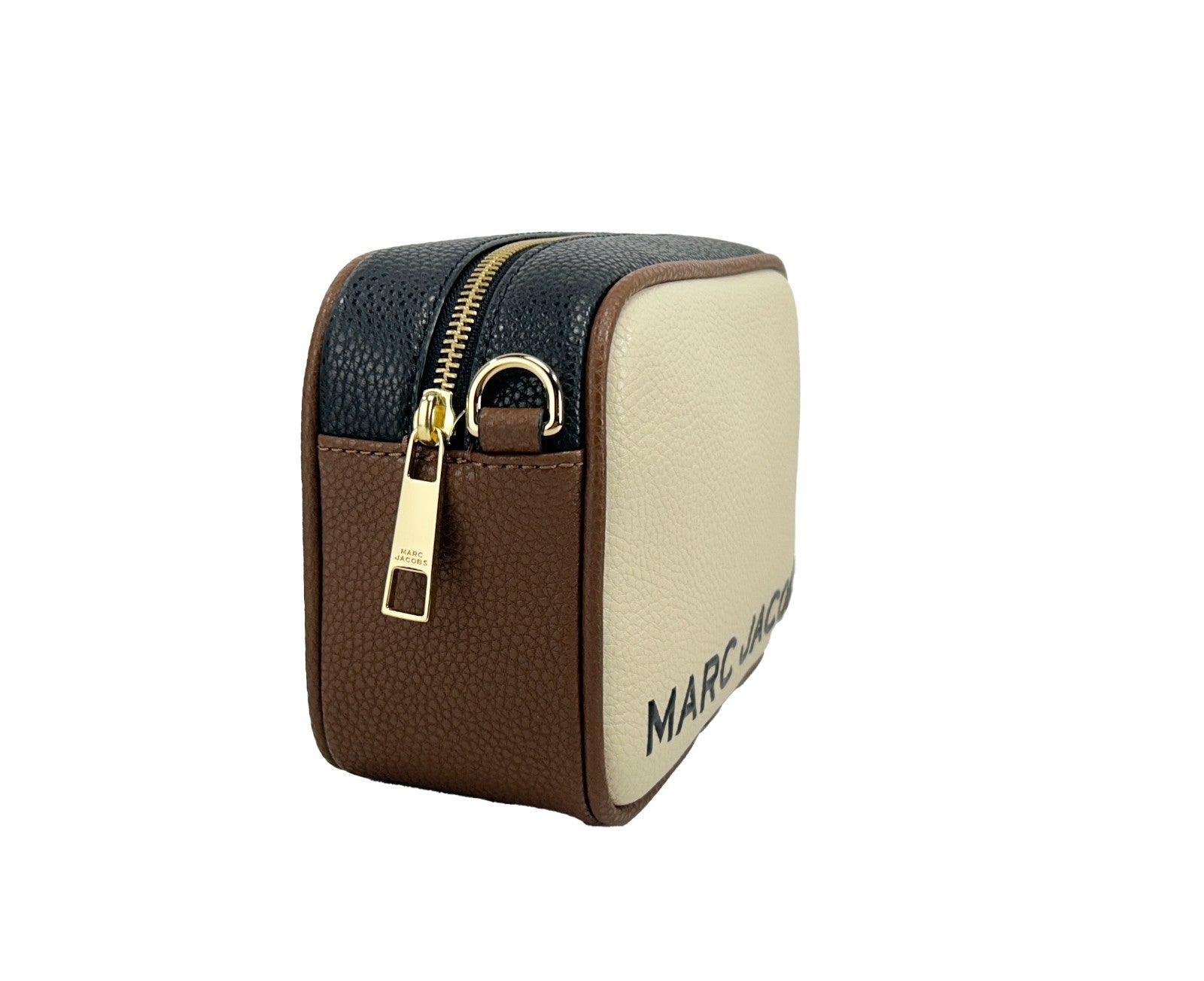 Marc Jacobs Flash Leather Camera Crossbody Bag - Marshmellow