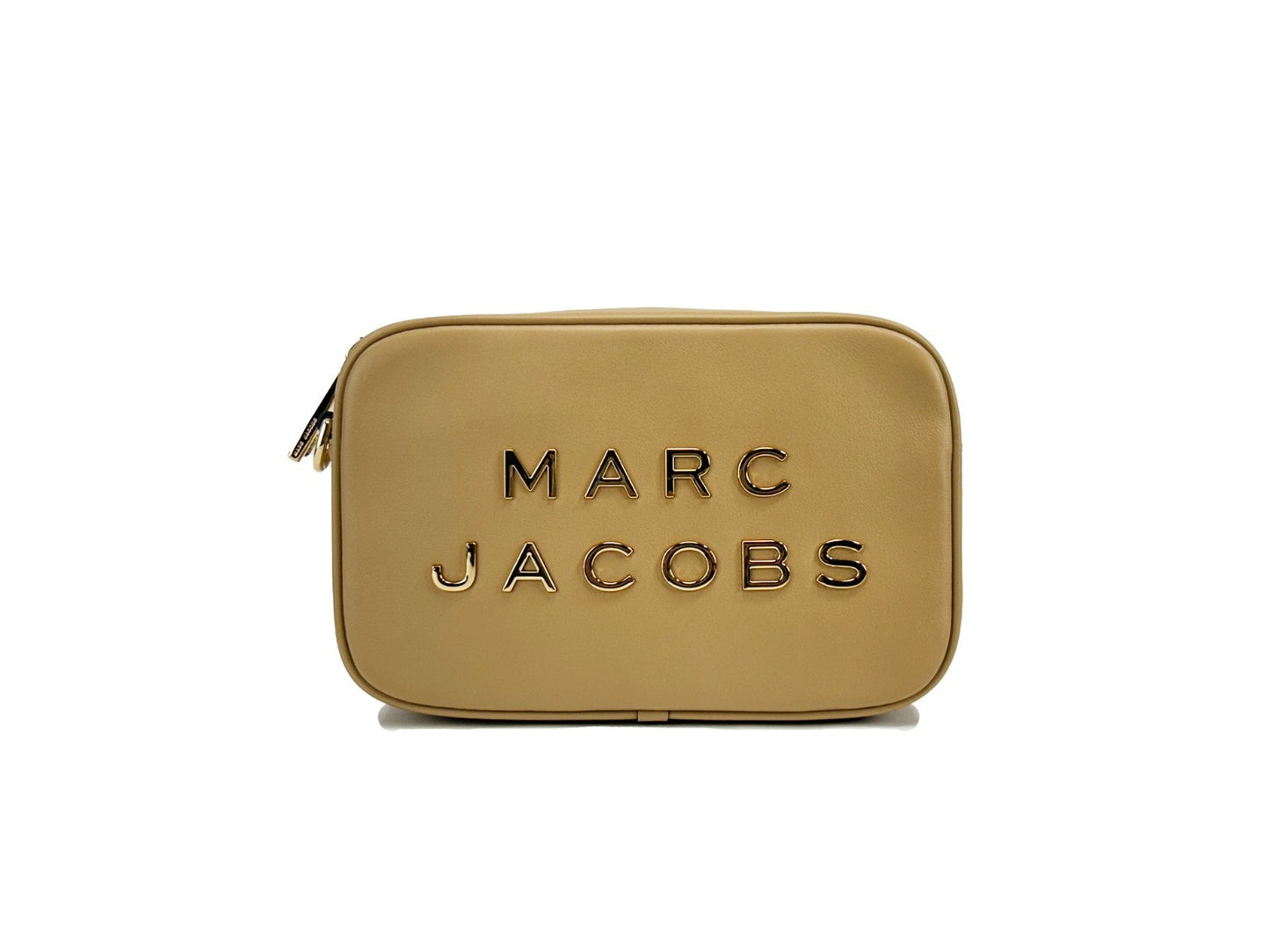 Marc Jacobs Flash Leather Camera Crossbody Bag - Ice Coffee