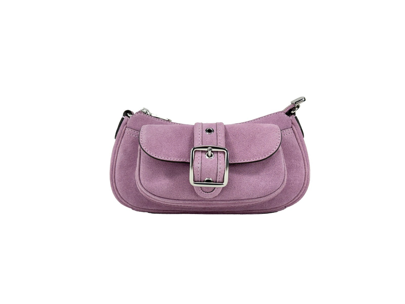 COACH Mini Ashton Suede Shoulder Bag Purse in Violet