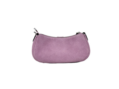 COACH Mini Ashton Suede Shoulder Bag Purse in Violet