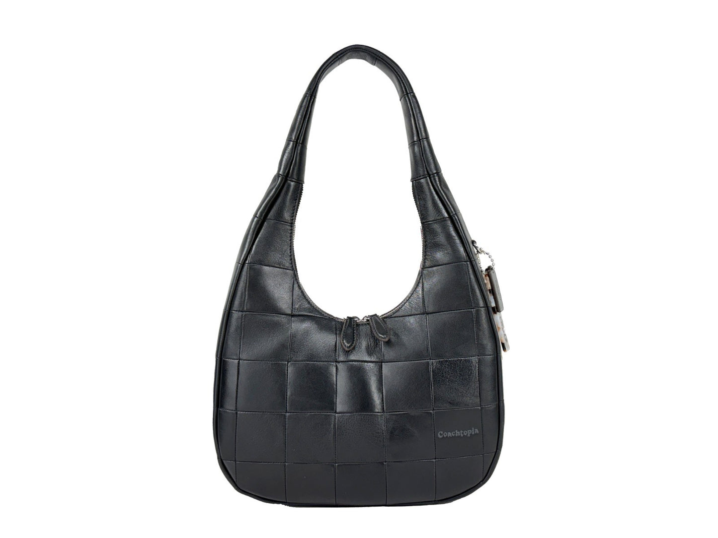 COACH Coachtopia Alter Ego Crescent Shoulder Bag - Black
