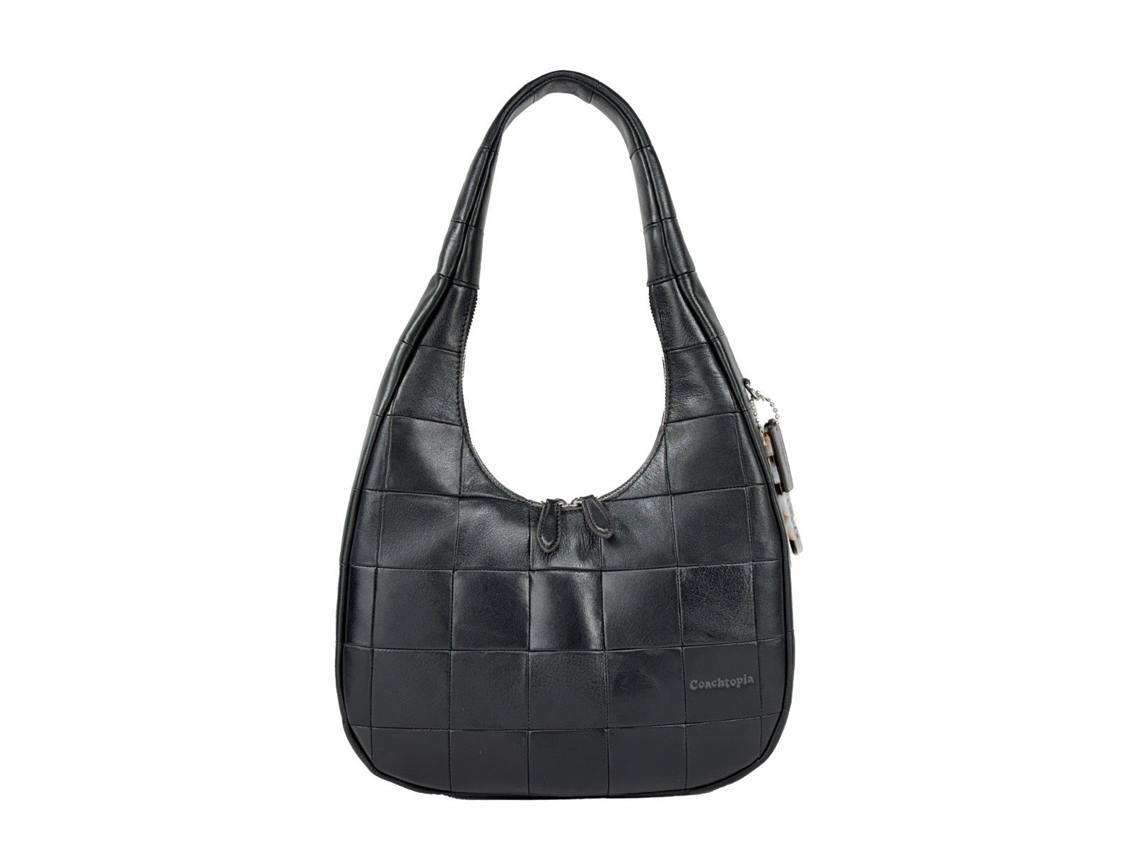COACH Coachtopia Alter Ego Crescent Shoulder Bag - Black