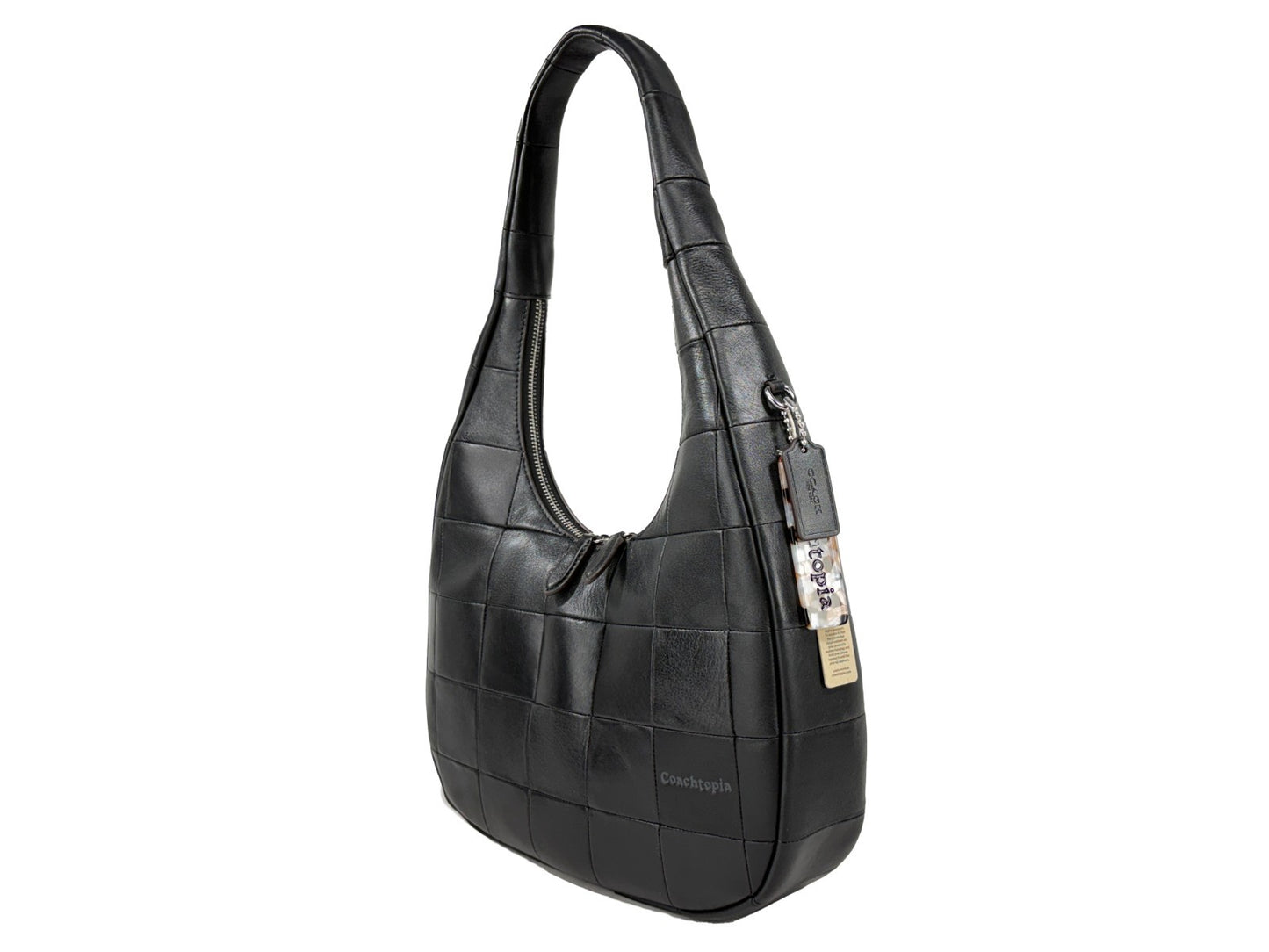 COACH Coachtopia Alter Ego Crescent Shoulder Bag - Black