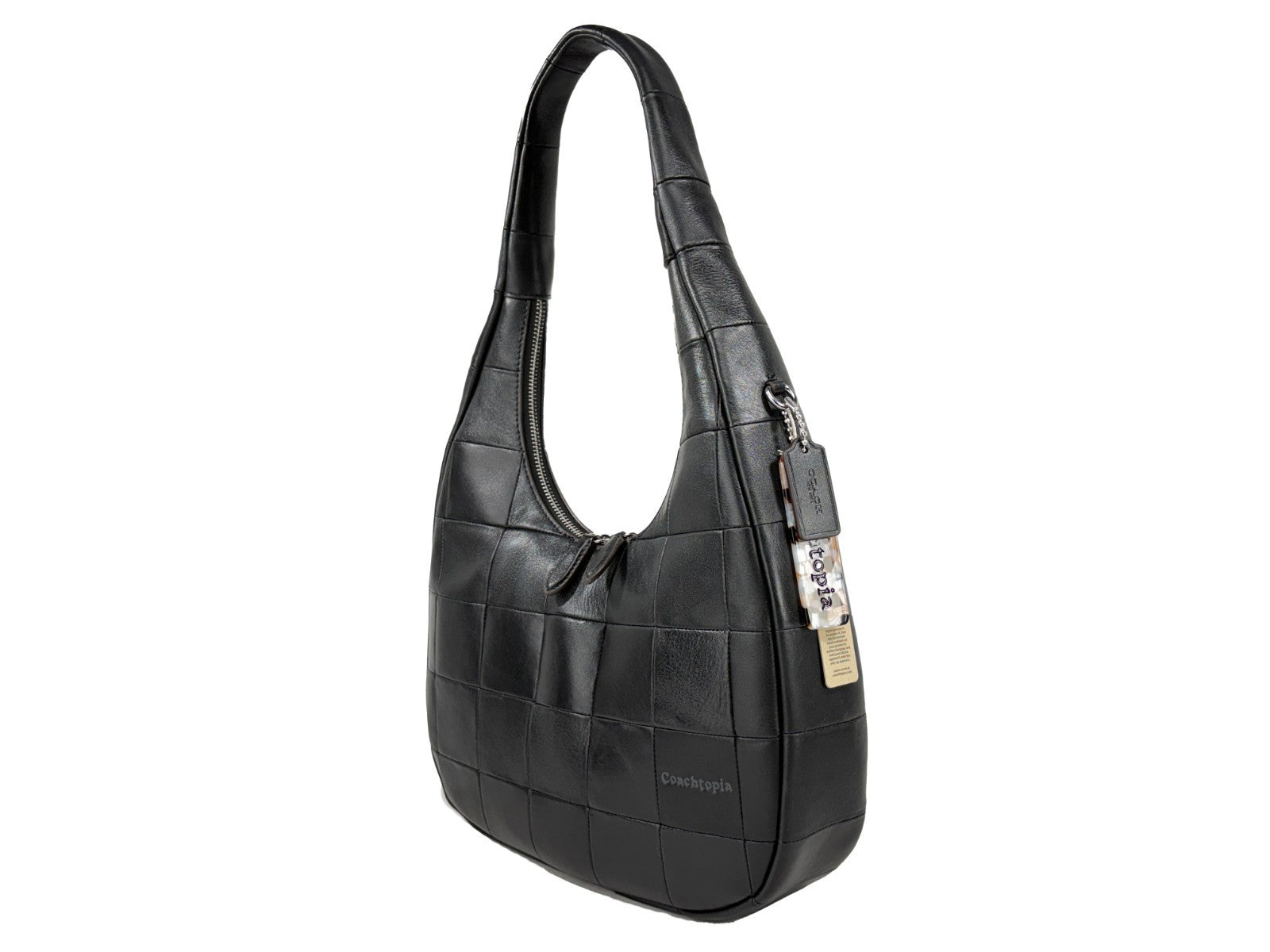 COACH Coachtopia Alter Ego Crescent Shoulder Bag - Black