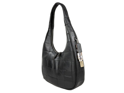 COACH Coachtopia Alter Ego Crescent Shoulder Bag - Black