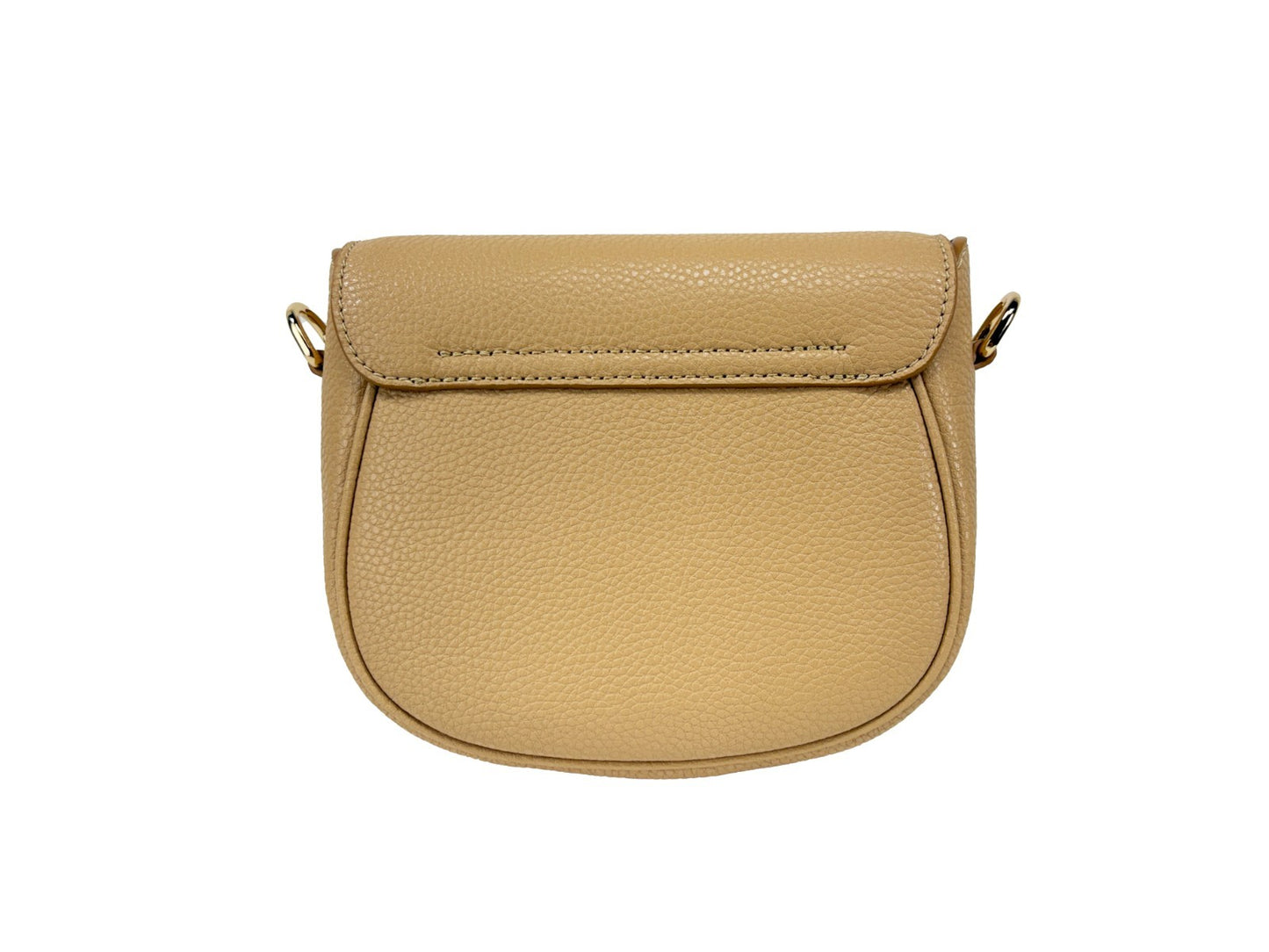 Marc Jacobs Leather Saddle Crossbody Bag in Camel