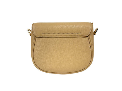 Marc Jacobs Leather Saddle Crossbody Bag in Camel