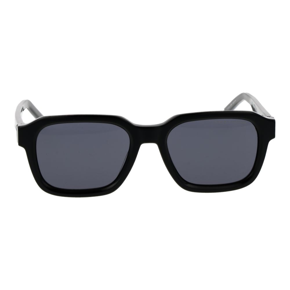 Tommy Hilfiger Men’s Sunglasses – Black Acetate Frame, Grey Lenses