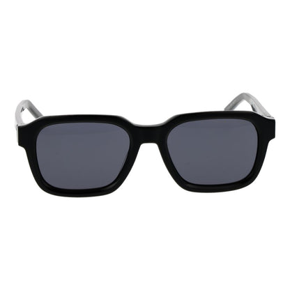 Tommy Hilfiger Men’s Sunglasses – Black Acetate Frame, Grey Lenses
