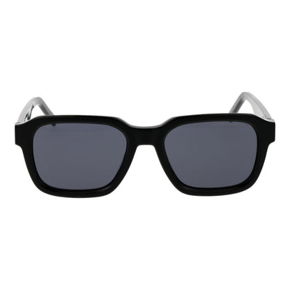 Tommy Hilfiger Men’s Sunglasses – Black Full-Rim Frame with Grey Lenses