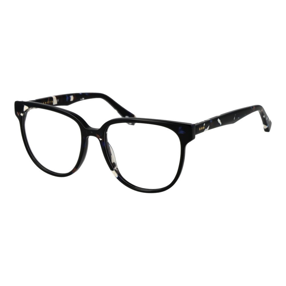 Sandro Women's Acetate Glasses – Black Panto Frame, 53mm