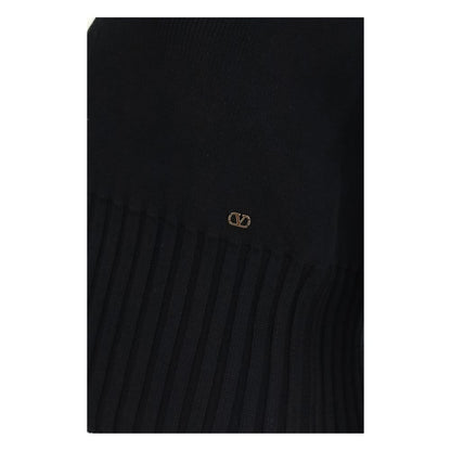 Valentino Black & White Cotton Cardigan