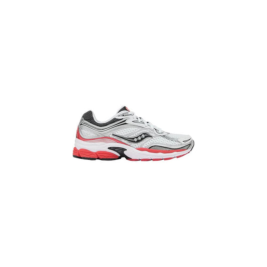 Saucony Progrid Omni 9 Running Shoes in White & Red