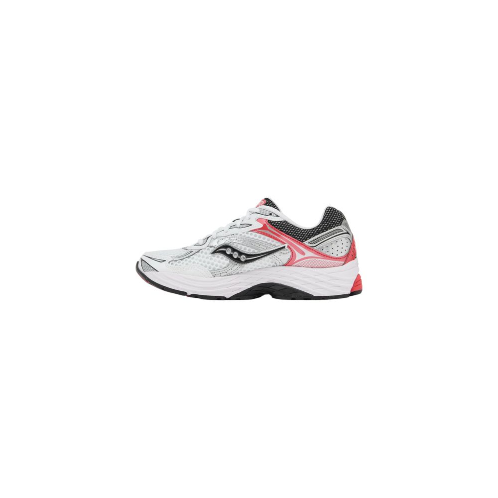 Saucony Progrid Omni 9 Running Shoes in White & Red