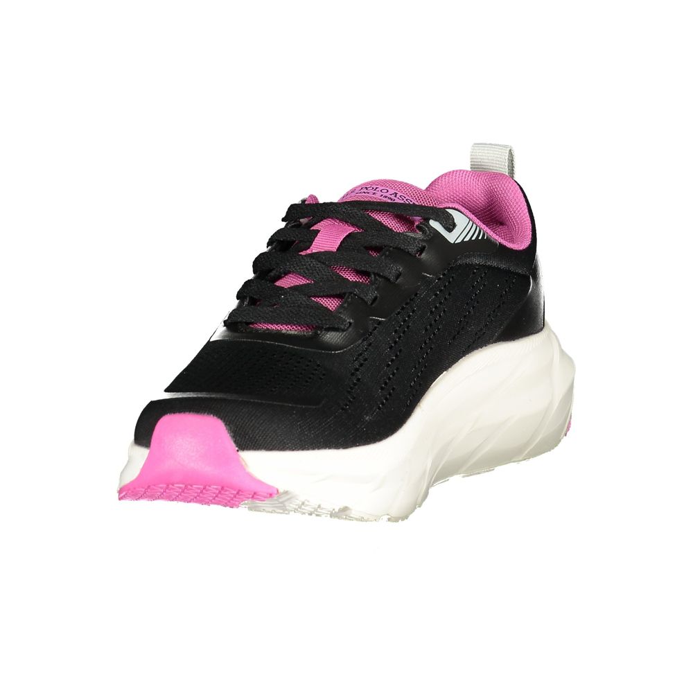 U.S. POLO ASSN. Nero Fabric Women's Sneaker - Black