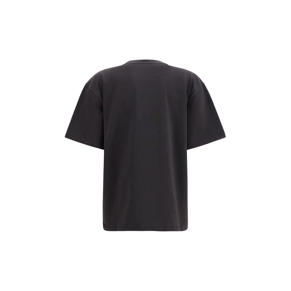 Ganni Black Cotton Baby Tiger T-Shirt
