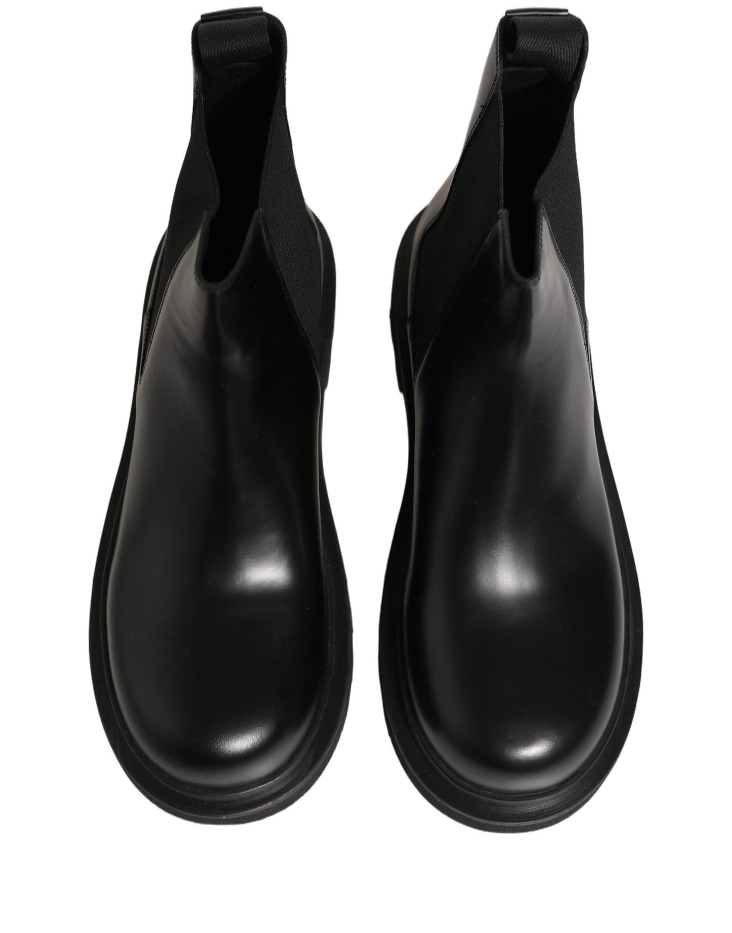 Dolce & Gabbana Black Chelsea Boots for Men