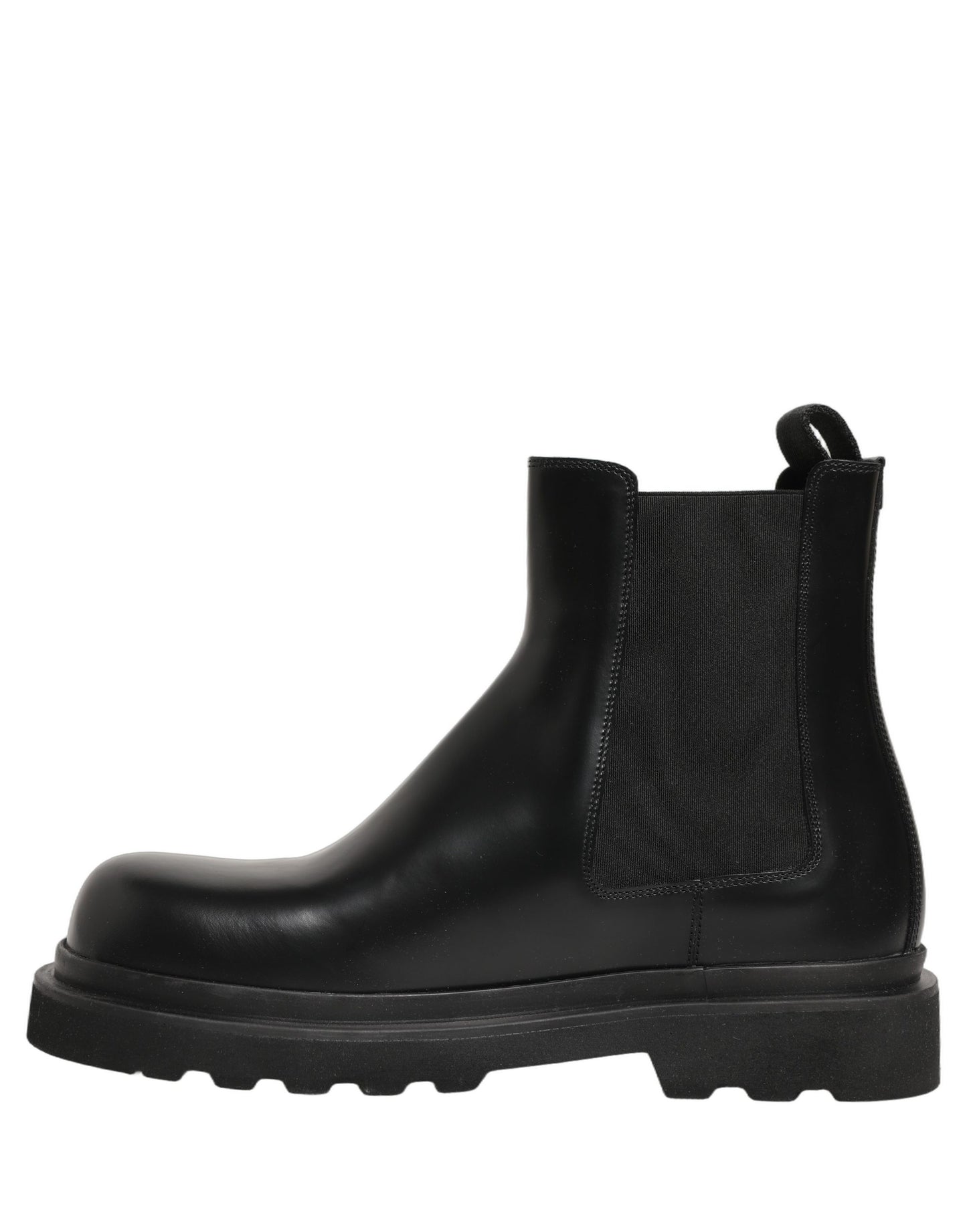 Dolce & Gabbana Black Chelsea Boots for Men
