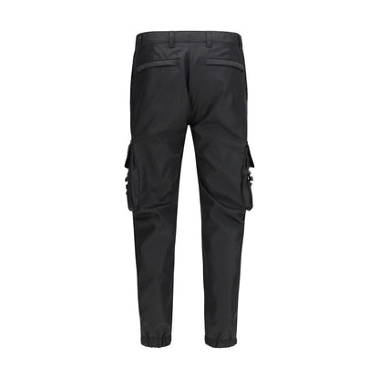 Prada Re-Nylon Black Cargo Pants