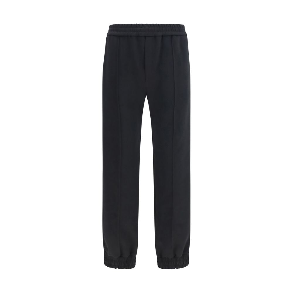 Valentino Black Cotton Sweatpants