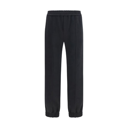 Valentino Black Cotton Sweatpants