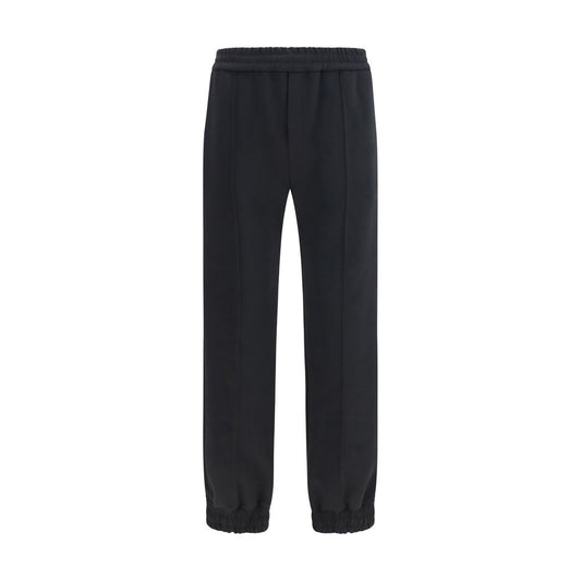 Valentino Black Cotton Sweatpants