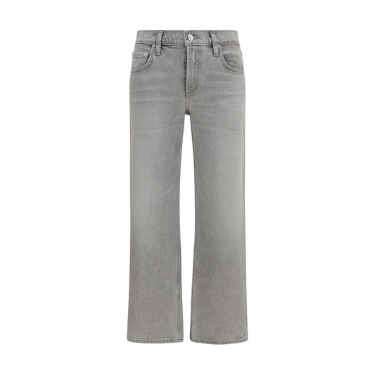 Citizens of Humanity Vintage Straight-Leg Jeans – Gray Cotton