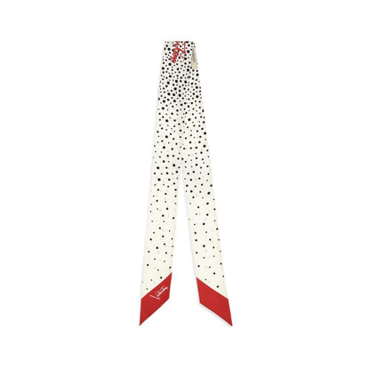 Valentino Garavani Beige Silk Scarf - Twill Little Stars Starry Scarf